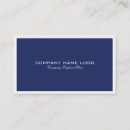 Search for blue border business cards Simple