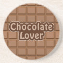 Search for chocolate lover coasters Brown