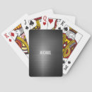 Search for aluminum playing cards Silver