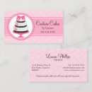 Search for cake designer business cards Elegant