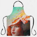 Search for red hair aprons Abstract