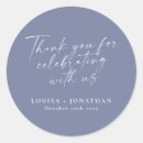 Search for periwinkle wedding stickers Minimalist