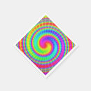 Search for tie dye napkins Psychedelic