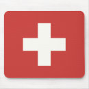 Search for national flag mouse mats Switzerland