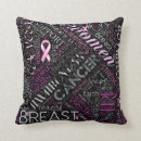 Search for breast cancer awareness cushions Support