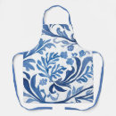 Search for floral design aprons White