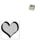 Search for heart shaped rubber stamps Valentine