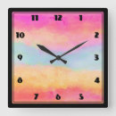 Search for blue and yellow clocks Colourful