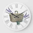 Search for vintage floral clocks French