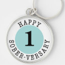 Search for sober key rings Anniversary