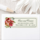 Search for evergreen wedding return address labels Floral