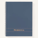Search for plain blue notebooks Minimalist