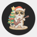 Search for cat guitar stickers Funny