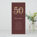 Search for burgundy 50th birthday invitations Gold