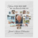 Search for in loving memory photo blankets Keepsake