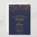 Search for under the stars wedding invitations Celestial