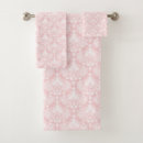 Search for pale pink bath towels Pink and white