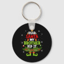 Search for christmas elf key rings Santa