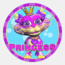 Search for cat princess stickers Kitten