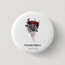 Search for gothic wedding badges Red