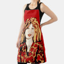 Search for red head aprons Girl