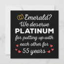 Search for 55th wedding anniversary invitations Couple