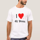 Search for i love my boss tshirts Heart