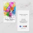 Search for paint party business cards Trendy