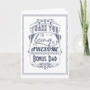 Search for bonus dad cards Typography