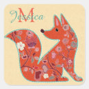 Search for fox pattern stickers Cute