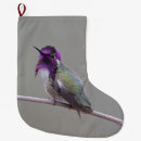 Search for wildlife christmas stockings Hummingbird