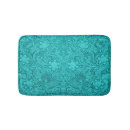 Search for turquoise floral bath mats Blue