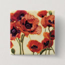 Search for red poppies badges Florals