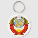 Search for soviet union key rings Red