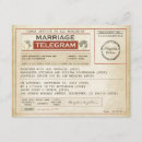 Search for vintage old paper wedding invitations Antique