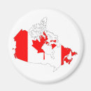 Search for canada maps magnets Flag