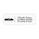 Search for parisian return address labels Eiffel tower