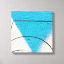 Search for graffiti canvas prints Blue
