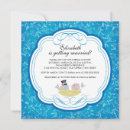 Search for bird bridal shower invitations Blue