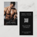 Search for athletic business cards Qr code
