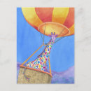 Search for blue giraffe postcards Colourful