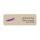 Search for i do return address labels Watercolor