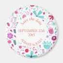Search for purple and teal save the dates Floral