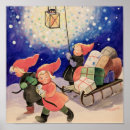 Search for scandinavian christmas art Sled