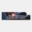 Search for thomas jefferson quotes bumper stickers Democracy