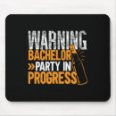 Search for bachelor party mouse mats Bride