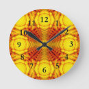 Search for sunburst clocks Yellow