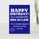Search for son in law cards Celebration