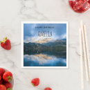 Search for mountains napkins Alpine