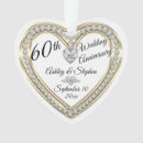 Search for 60th wedding anniversary christmas tree decorations Sixtieth